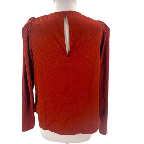 Anna Cate Rowan top zebra auburn sz XS - Picture 2 of 6